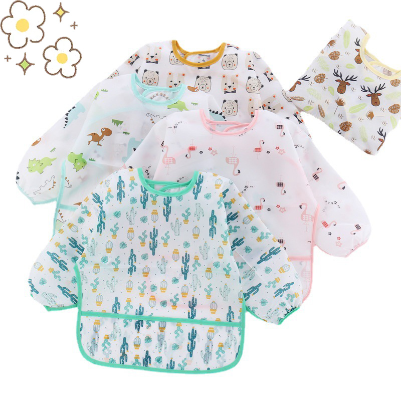 Silicone Baby Bibs - Baby Silicone Cartoon Bib 0-6 Years