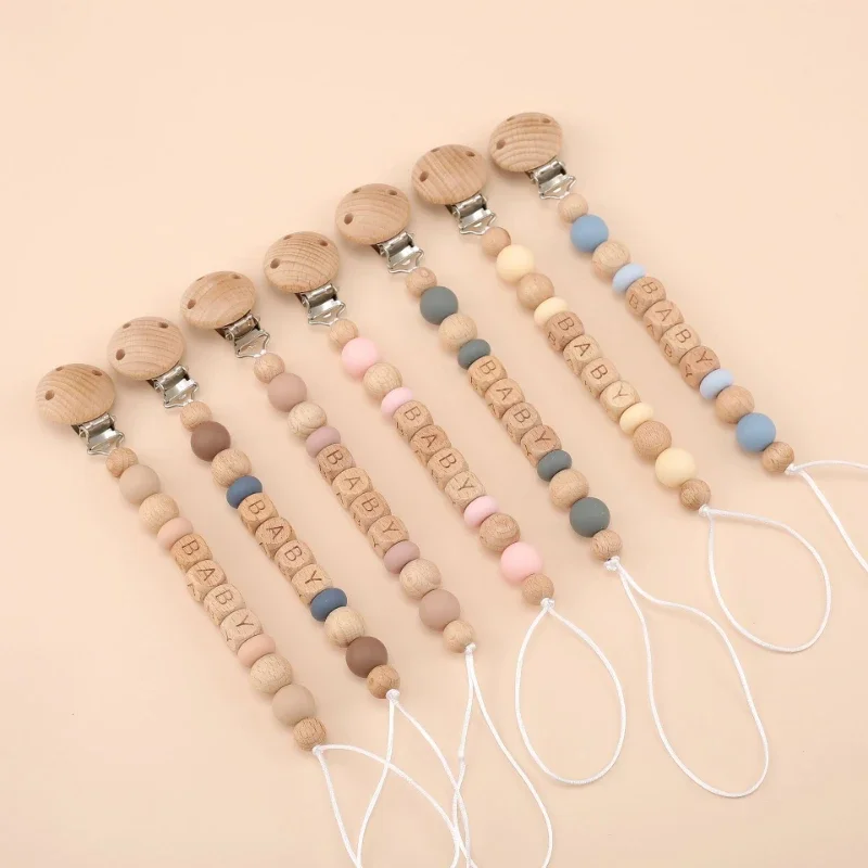 Baby Pacifier Clip - Baby Pacifier Clips Personalized Name Teethers
