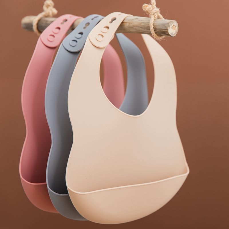 0-3 Years Baby Bib BPA Free Si - Silicone Baby Bibs recension och pris