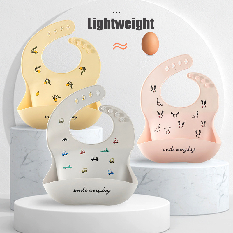 Silicone Baby Bibs 4 Speeds Ad - Silicone Baby Bibs recension och pris