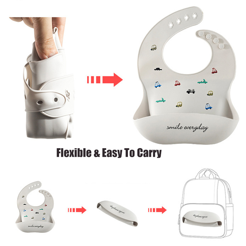 Silicone Baby Bibs 4 Speeds Ad - Silicone Baby Bibs recension och pris