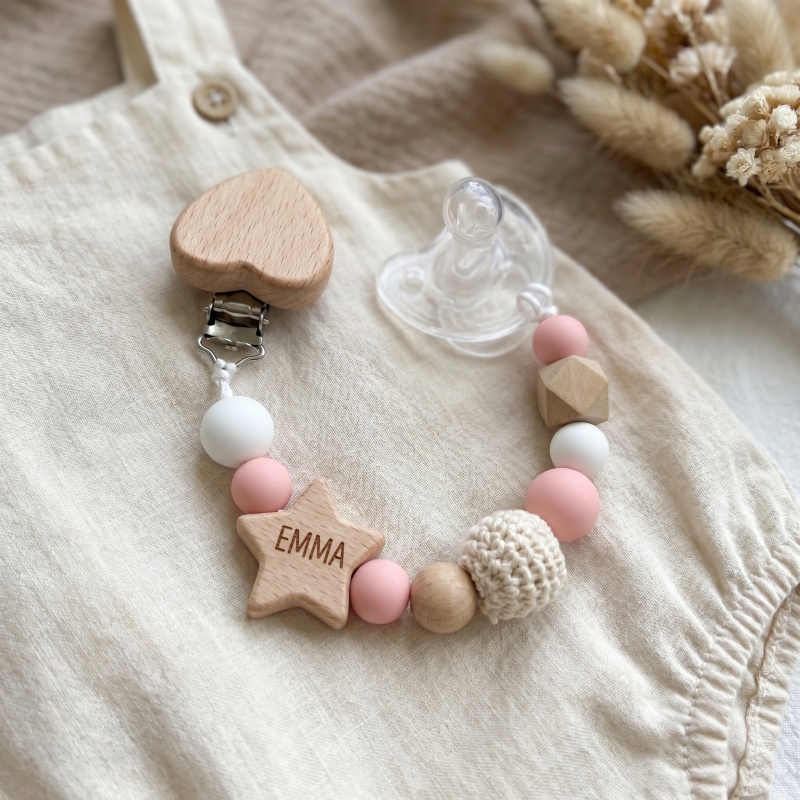 Personalized Baby Pacifier Cli - Baby Pacifier Clip recension och pris