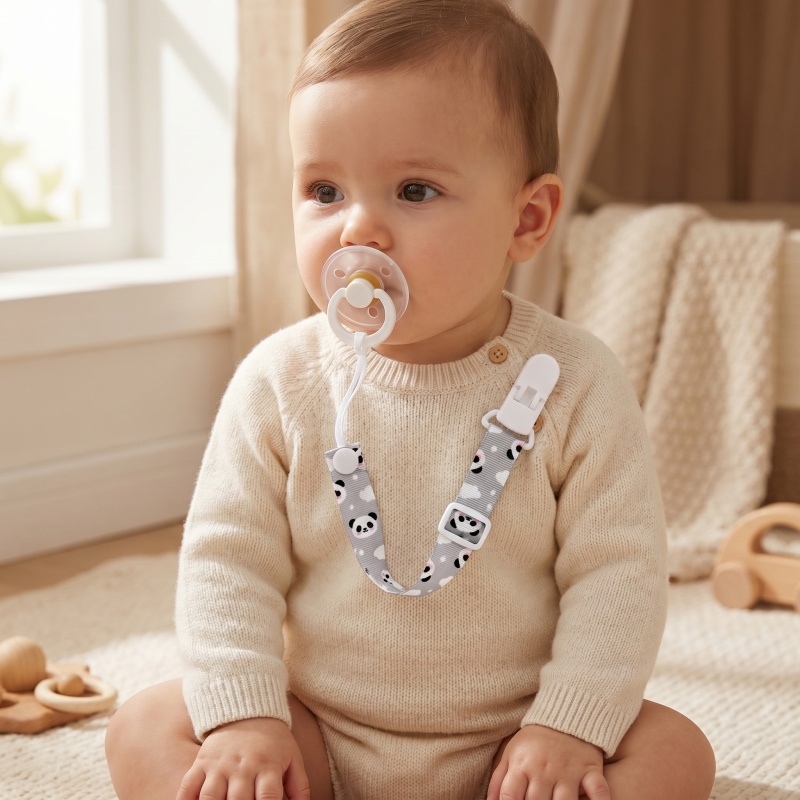 Fixed Button Baby Pacifier Cli - Baby Pacifier Clip recension och pris