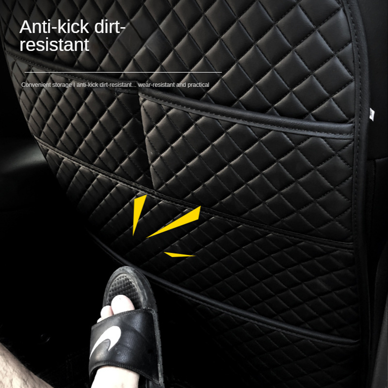 Car Anti Kicks Pad With Organi - Infant Car Seat Cover recension och pris