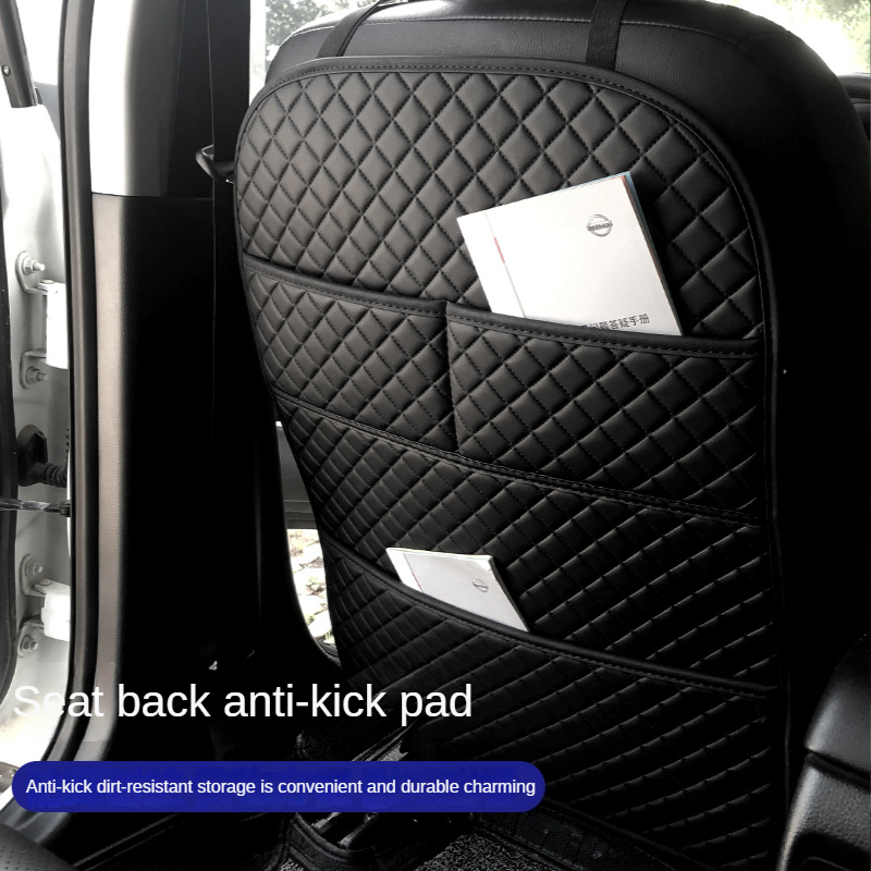 Car Anti Kicks Pad With Organi - Infant Car Seat Cover recension och pris