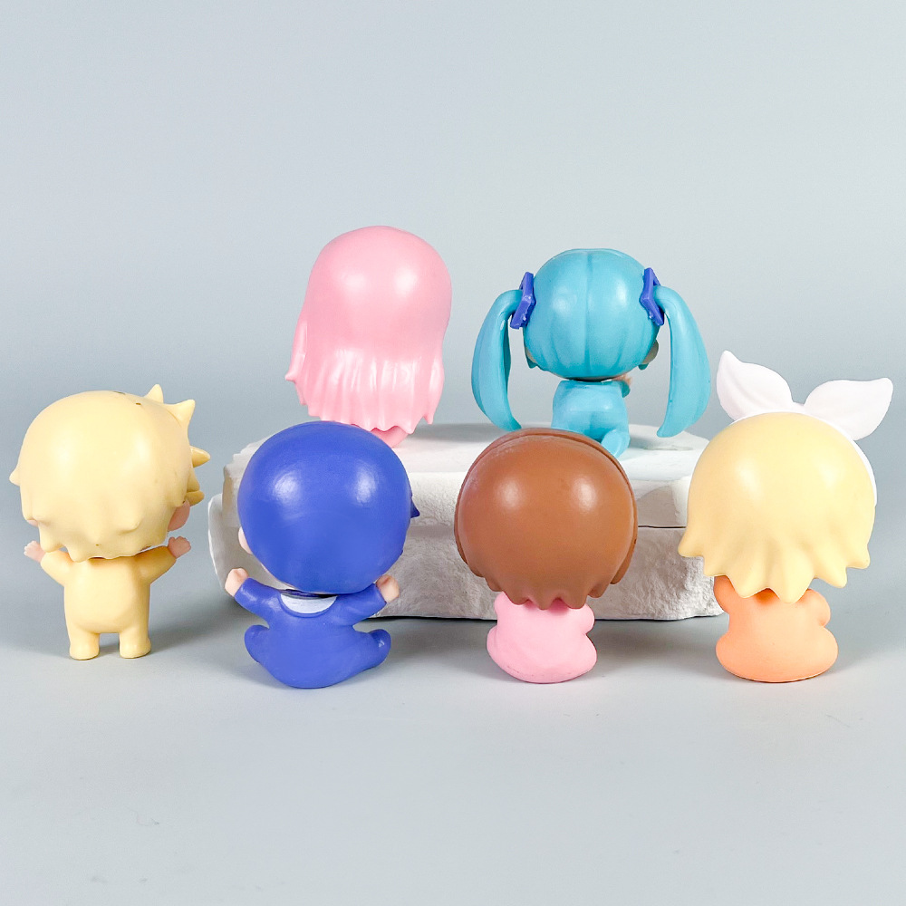 6pcs/set Anime Hatsune Miku q- - Baby Q Products recension och pris
