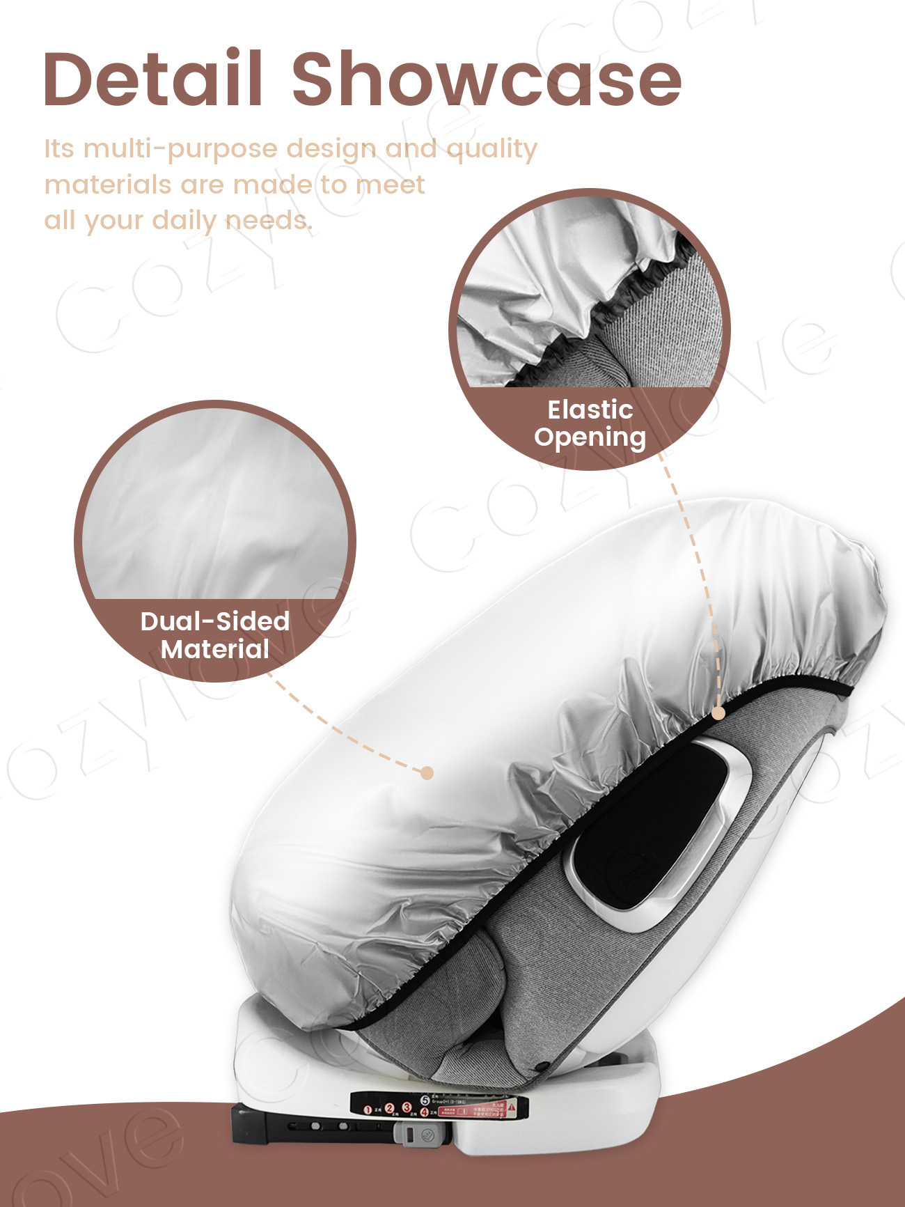 Universal Infant Car  Seat Sun - Infant Car Seat Cover recension och pris