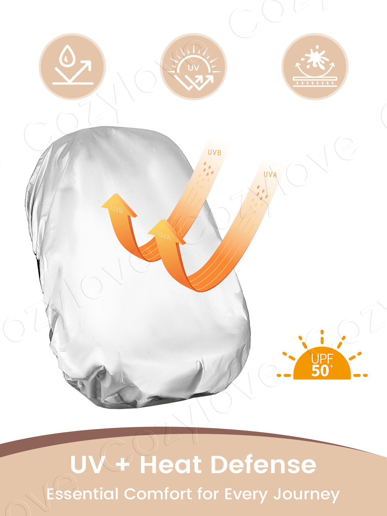 Universal Infant Car  Seat Sun - Infant Car Seat Cover recension och pris