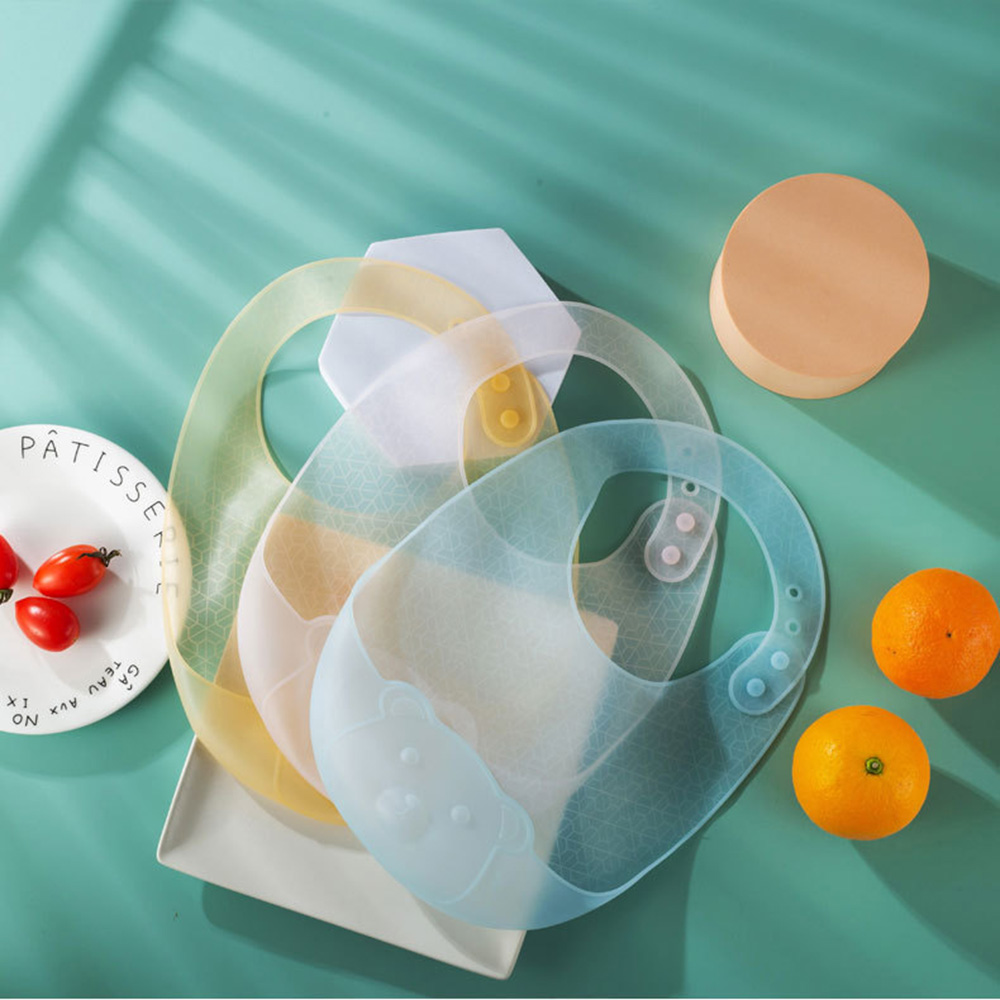 Baby eating bib, complementary - Silicone Baby Bibs recension och pris