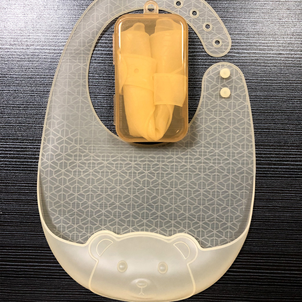 Baby eating bib, complementary - Silicone Baby Bibs recension och pris