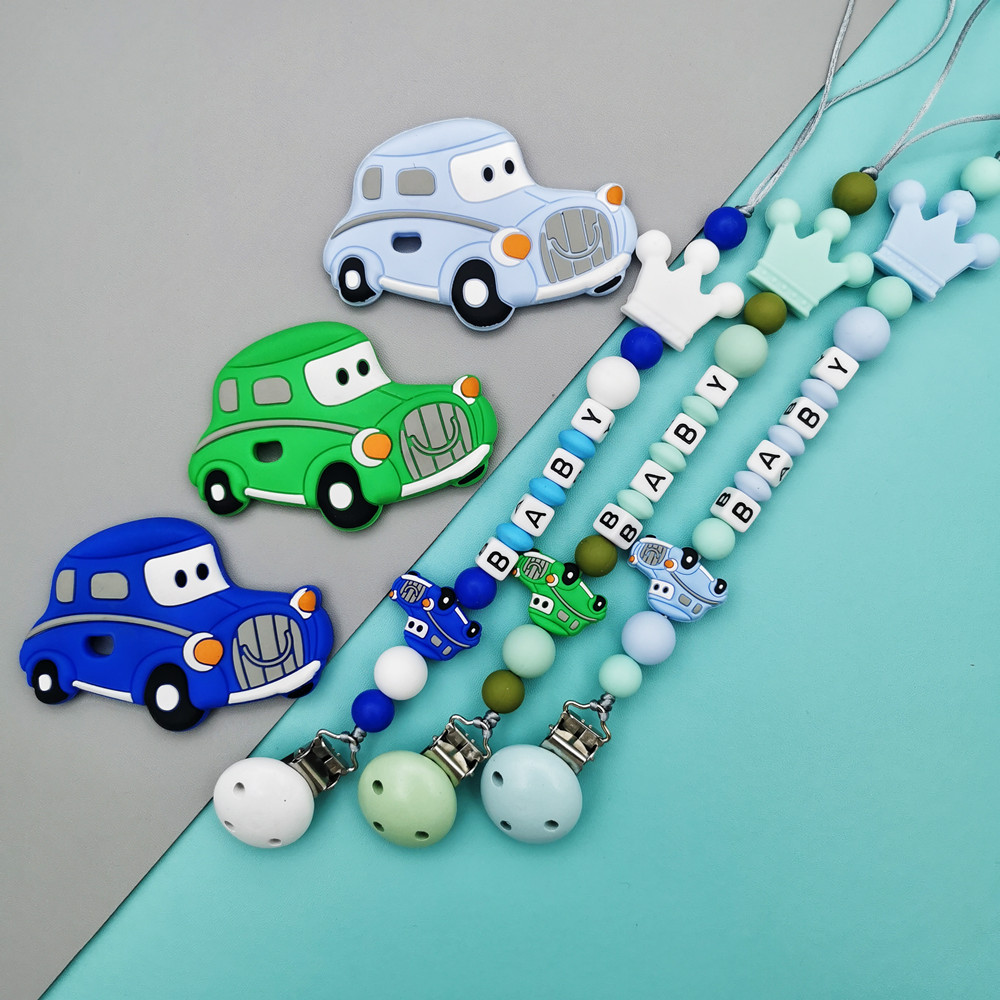Custom English Russian Letter  - Baby Pacifier Clip recension och pris