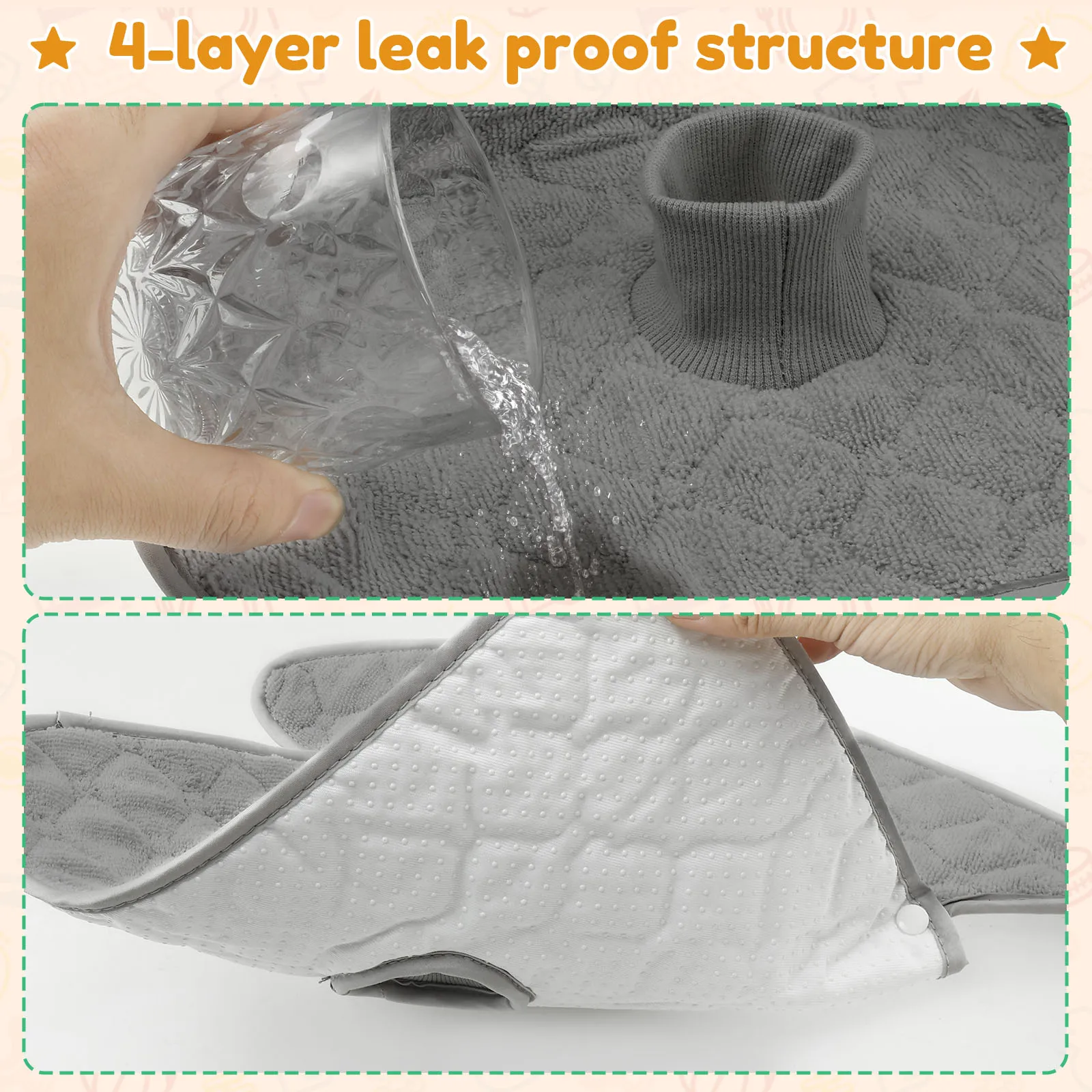 2 Pcs Baby Piddle Pad Polyeste - Infant Car Seat Cover recension och pris