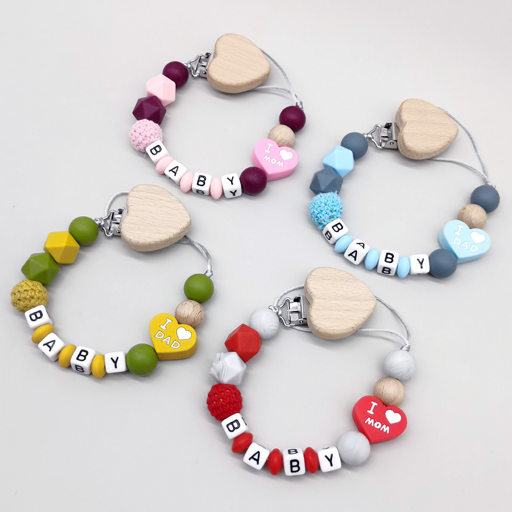 Customizable Personalized Name - Baby Pacifier Clip recension och pris