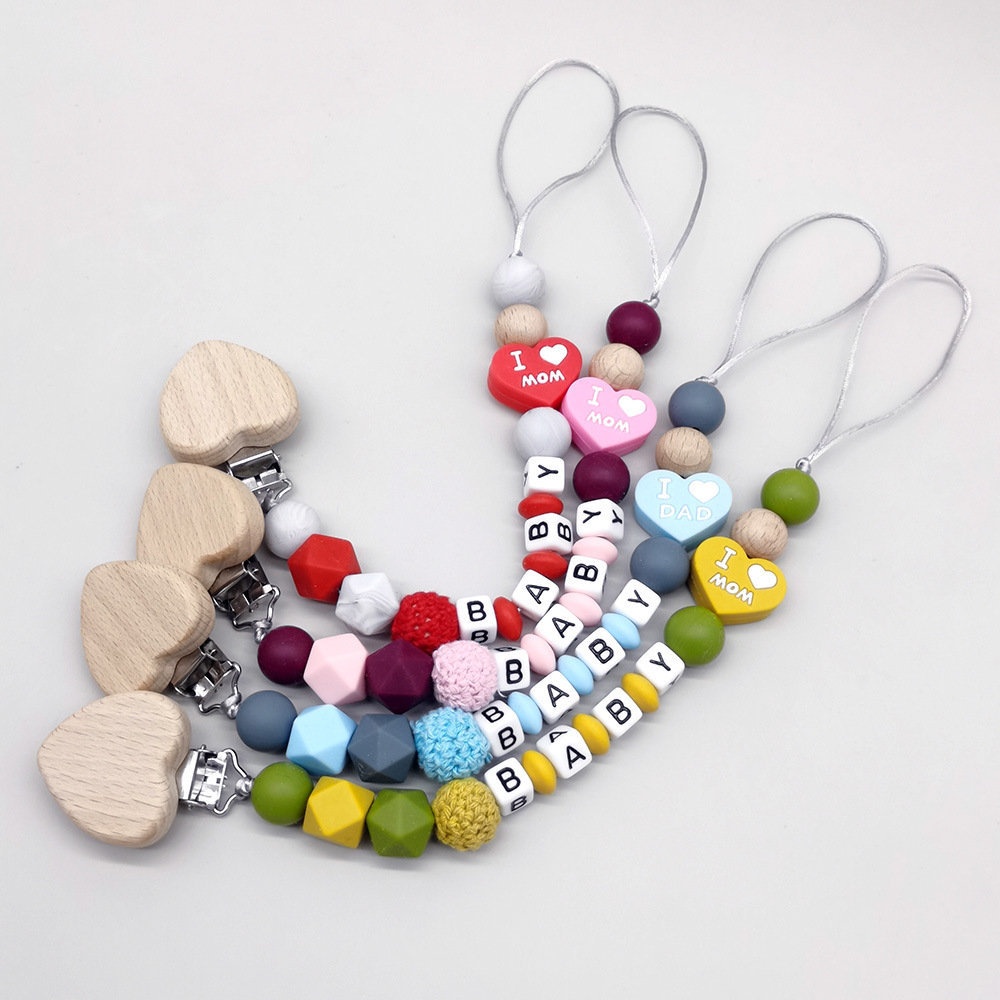 Customizable Personalized Name - Baby Pacifier Clip recension och pris