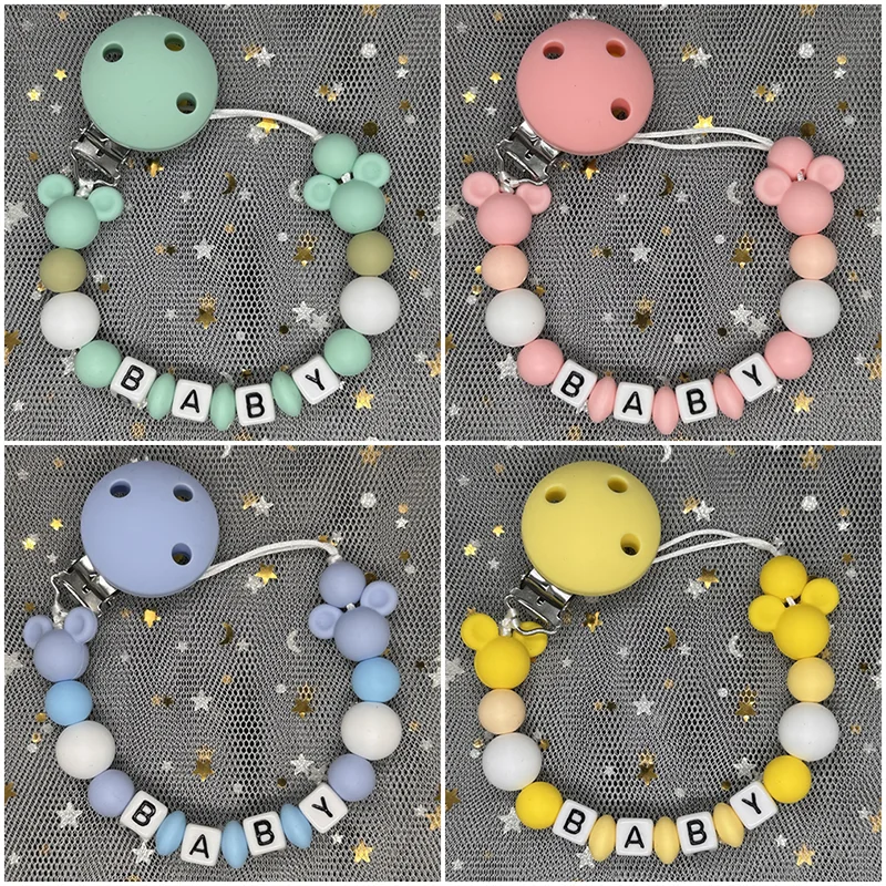 Baby Pacifier Clip Personalise - Baby Pacifier Clip recension och pris