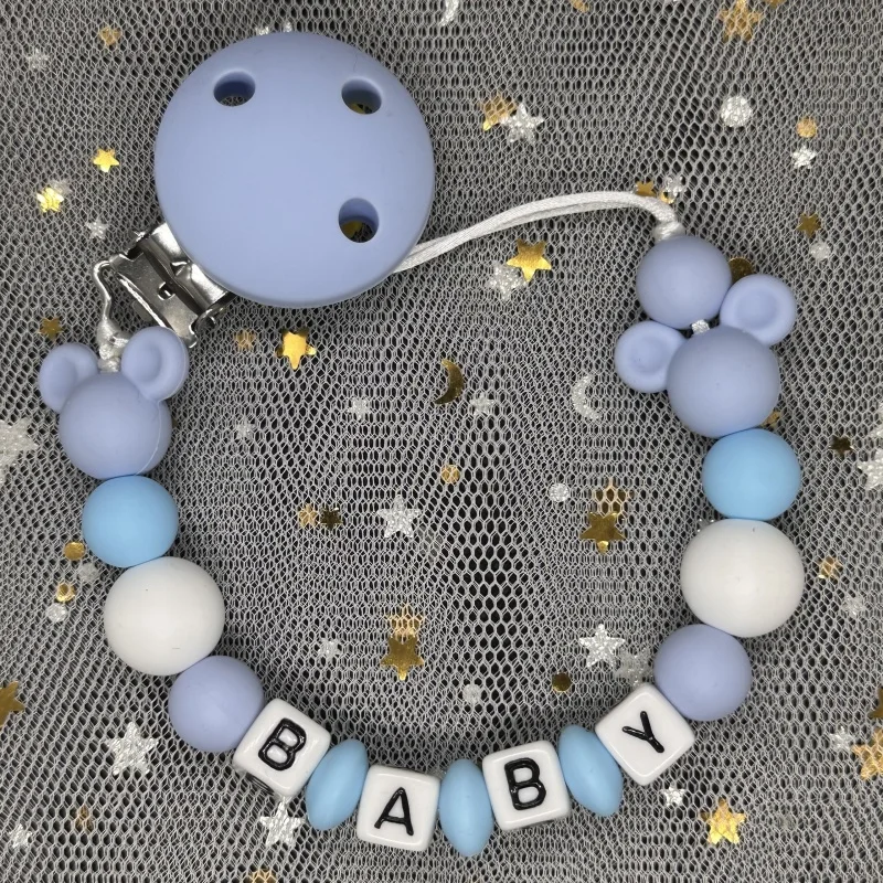 Baby Pacifier Clip Personalise - Baby Pacifier Clip recension och pris
