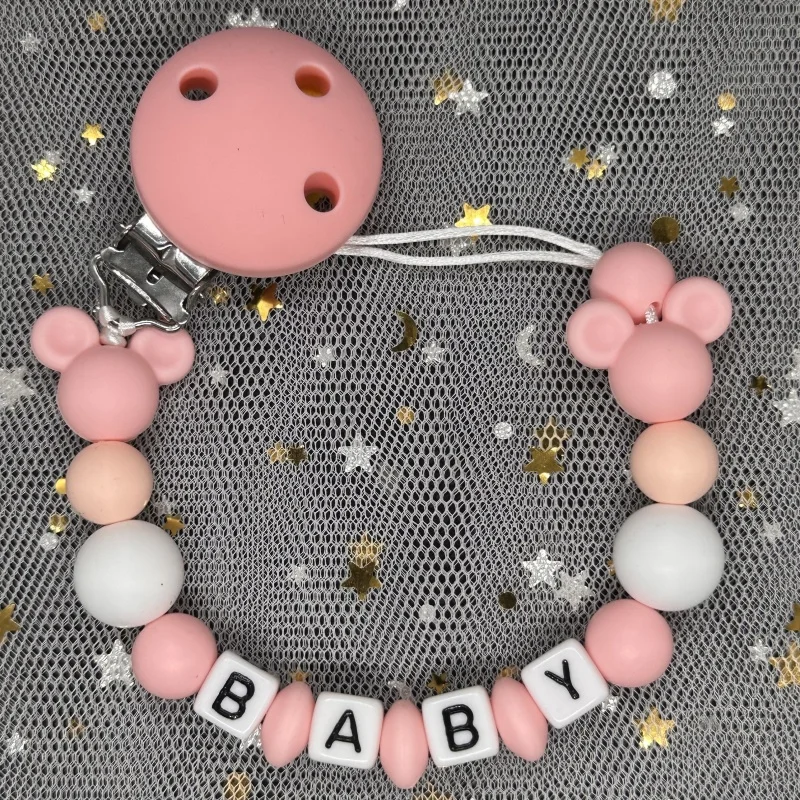 Baby Pacifier Clip Personalise - Baby Pacifier Clip recension och pris