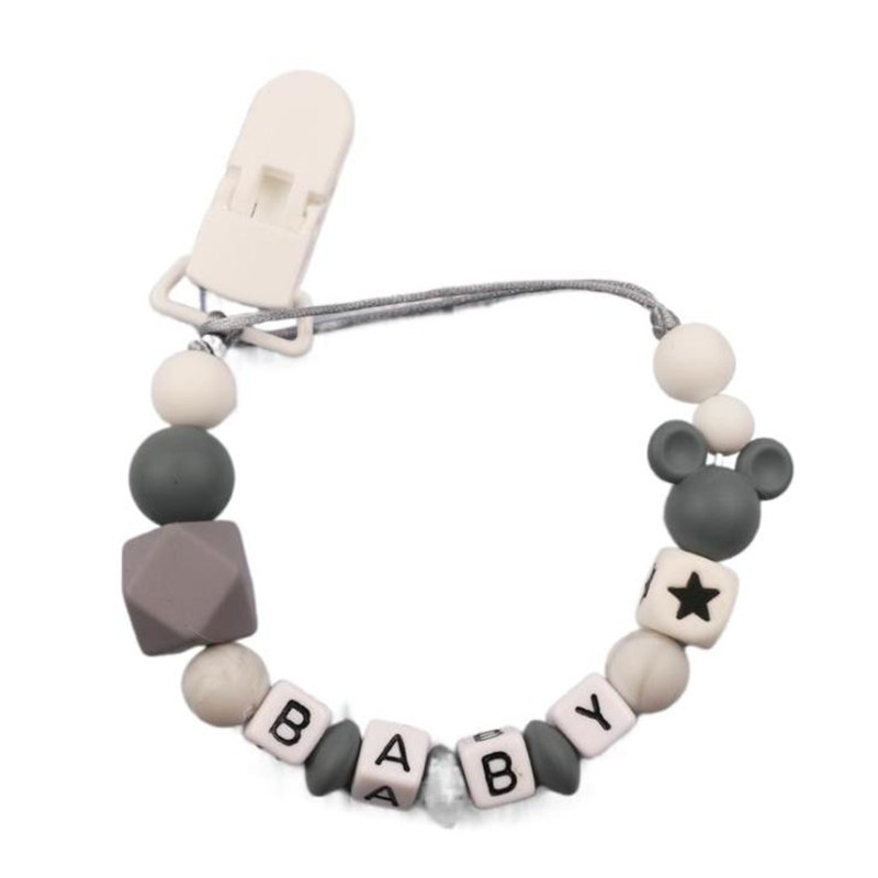 Baby Personalized Name Silicon - Baby Pacifier Clip recension och pris