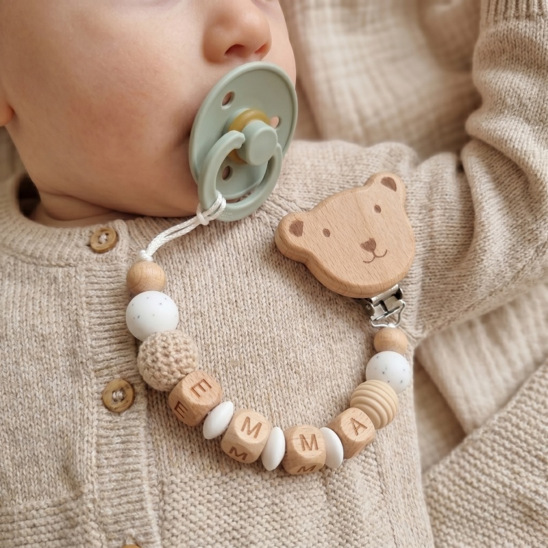 Personalized Pacifier Clip Cus - Baby Pacifier Clip recension och pris