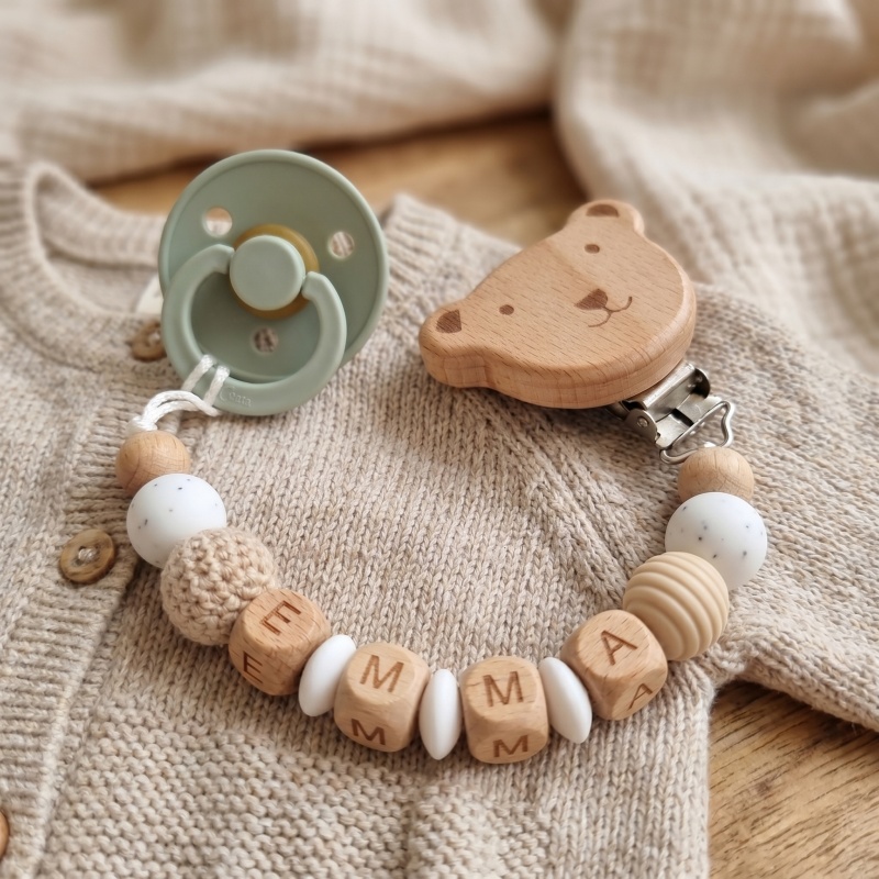 Personalized Pacifier Clip Cus - Baby Pacifier Clip recension och pris