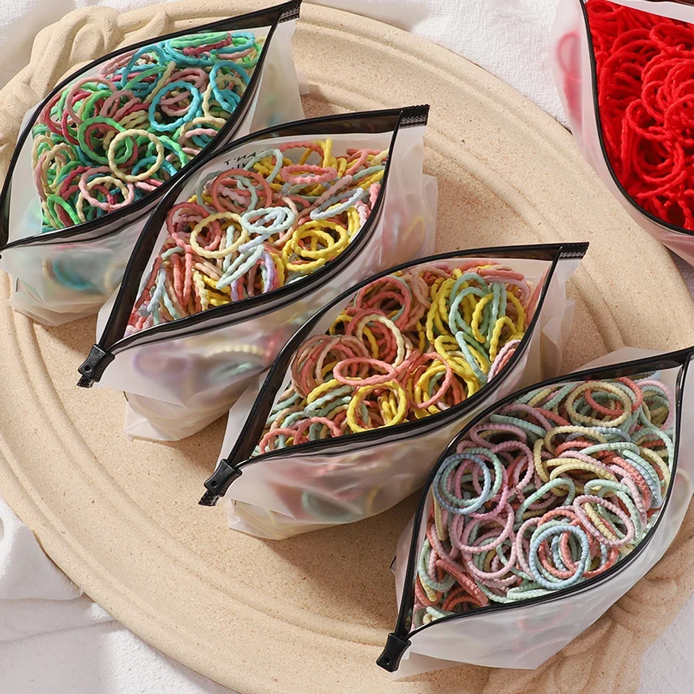 100pcs/Bag Elastic Hair Bands  - Baby Products Wholesale recension och pris