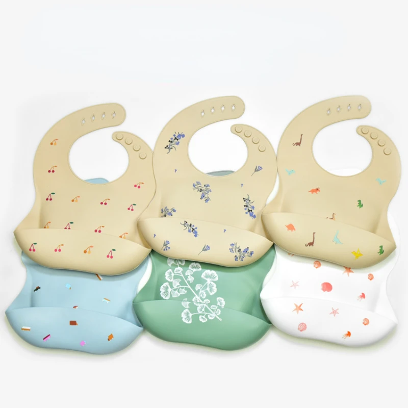 INS Baby Bibs BPA Free Waterpr - Silicone Baby Bibs recension och pris