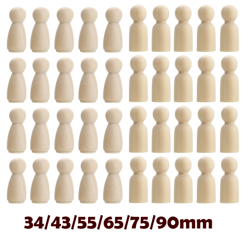Wholesale 50Pc 75Mm/90Mm Wood  - Baby Products Wholesale recension och pris