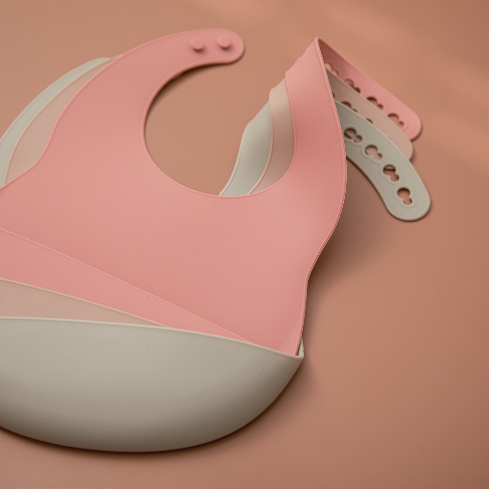 1pc Adjustable Baby Silicone B - Silicone Baby Bibs recension och pris